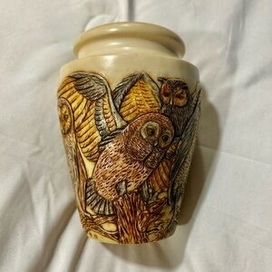 Owl Vase Night Watch Jardinia